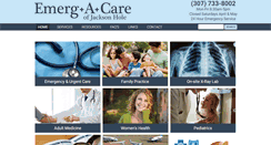 Desktop Screenshot of emergacare.com